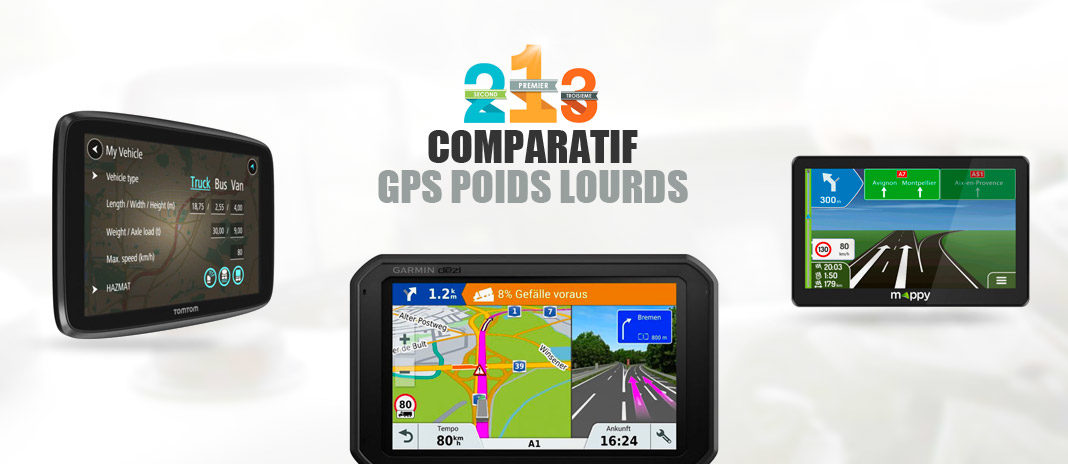 GPS Poids Lourds 9 Pouces Camion ET Bus Europe Gratuite A Vie 22cm 