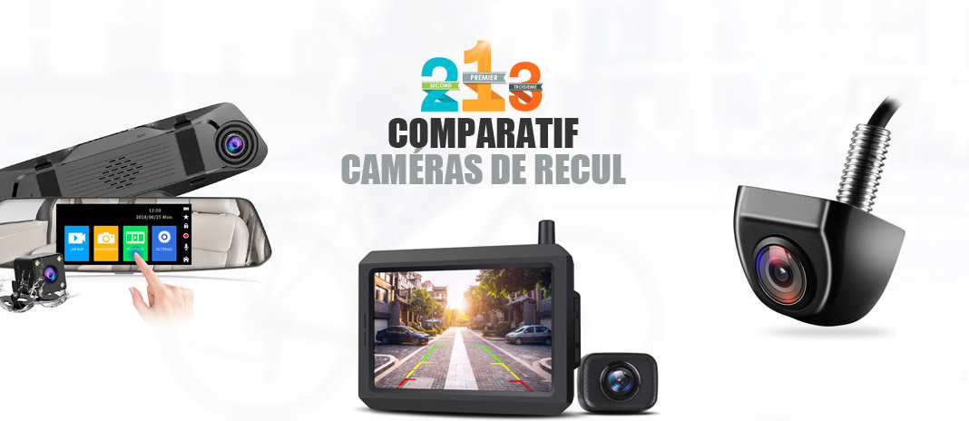 Caméra de Recul Sans Fil HD WIFI Caméra de Recul pour Voiture, Véhicules,  Caméra de Recul WIFI avec Vision Nocturne, Moniteur de Recul Sans Fil  Étanche IP67 LCD 