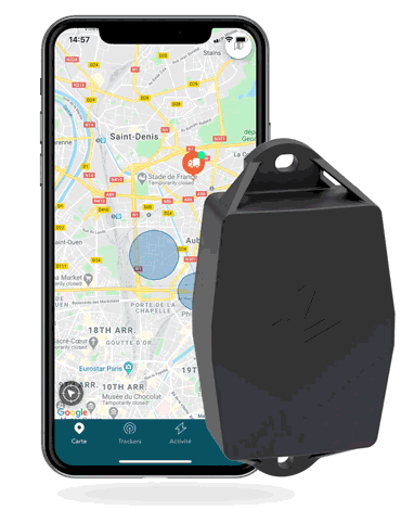 Mini Traceur GPS Tracker Sans Abonnement avec Mic Traqueur