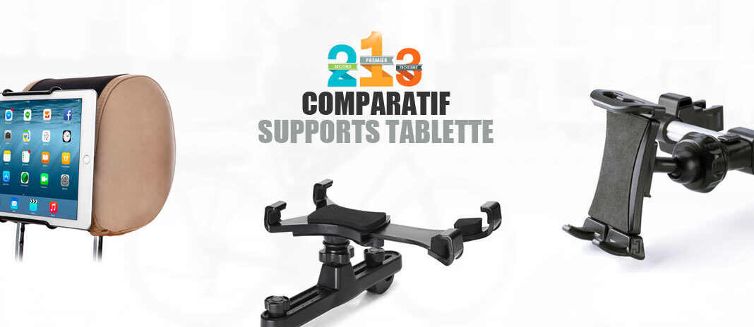 Support Tablette Voiture Réglable avec Ventouse pour tablettes 7- 10,5  360°