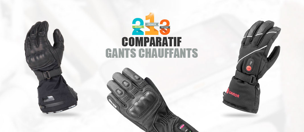 Gants chauffants CHIARA 18 VQUATTRO Noir - , Gants moto