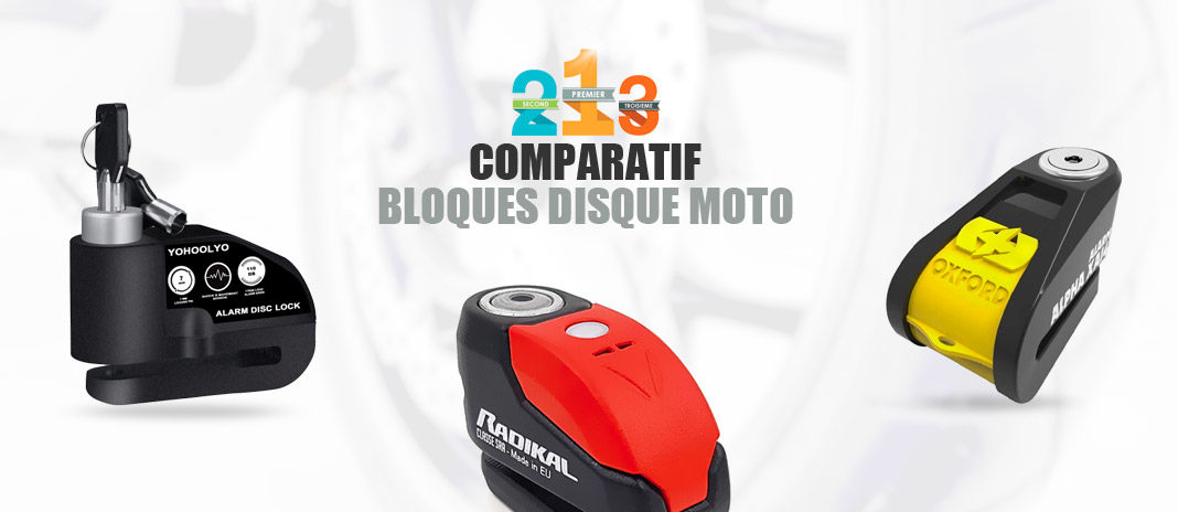 ≡ Bloque Disque Moto → Comparatif Modèles