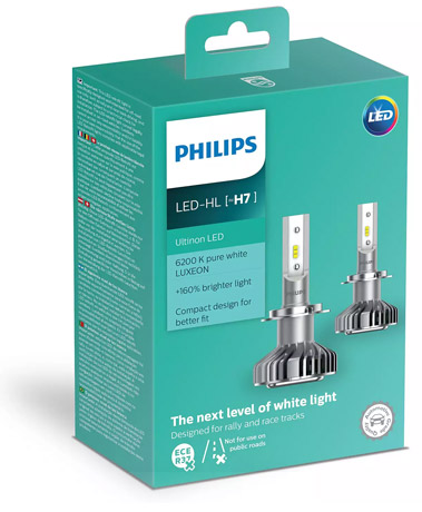 Philips Ultinon h7 led