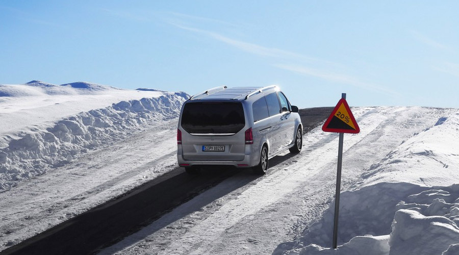 EQV dans la neige